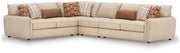 Seyler Sand 4-Piece Sectional - 61405S2