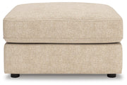 Seyler Sand Oversized Accent Ottoman - 6140508