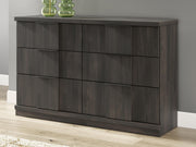 Shaehartin Dark Brown Dresser - PCB3167-31