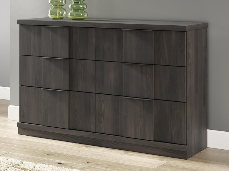 Shaehartin Dark Brown Dresser - PCB3167-31
