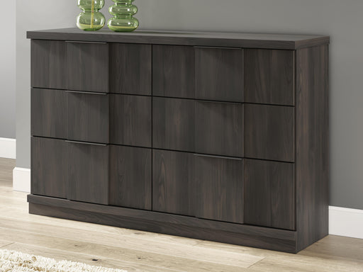 Shaehartin Dark Brown Dresser - PCB3167-31
