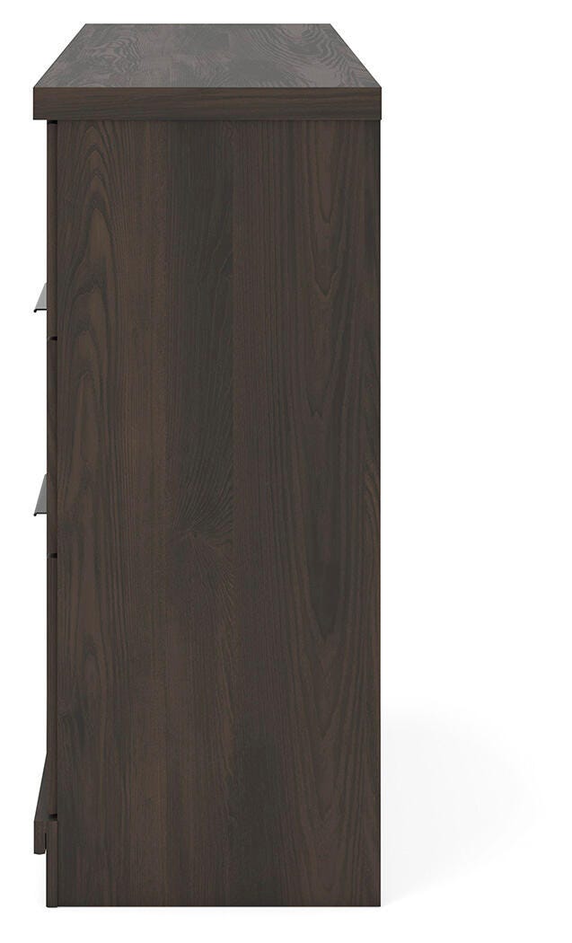Shaehartin Dark Brown Dresser - PCB3167-31