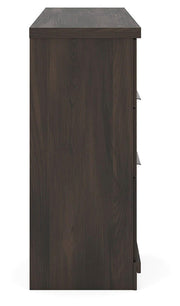 Shaehartin Dark Brown Dresser - PCB3167-31