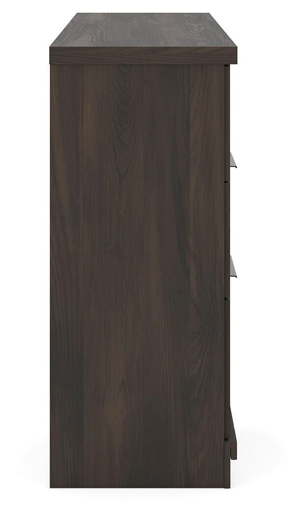 Shaehartin Dark Brown Dresser - PCB3167-31