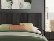 Shaehartin Dark Brown King Panel Bed - PCB3167B6