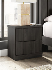 Shaehartin Dark Brown Nightstand - PCB3167-92