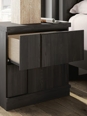Shaehartin Dark Brown Nightstand - PCB3167-92