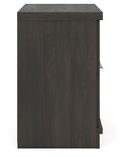 Shaehartin Dark Brown Nightstand - PCB3167-92