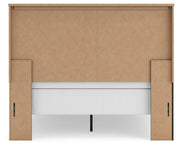 Shaehartin Dark Brown Queen Panel Bed - PCB3167B2