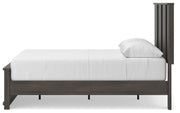Shaehartin Dark Brown Queen Panel Platform Bed - PCB3167B4