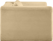 Shaggy Corduroy Performance Fabric Upholstered Accent Chair in Camel - 641Camel-Chair