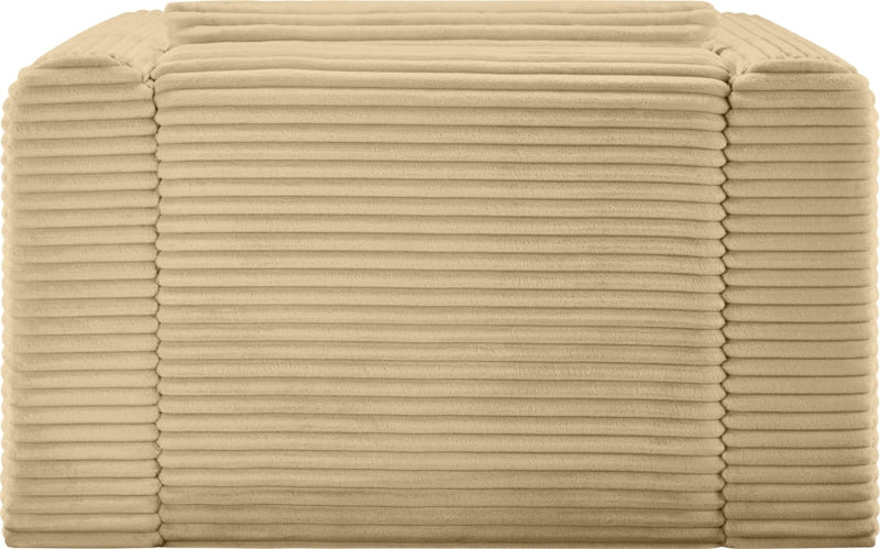 Shaggy Corduroy Performance Fabric Upholstered Accent Chair in Camel - 641Camel-Chair