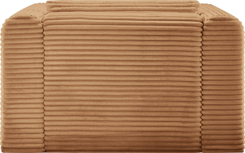 Shaggy Corduroy Performance Fabric Upholstered Accent Chair in Saddle - 641Saddle-Chair