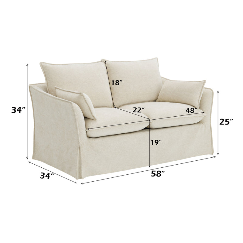 Shane Loveseat w/2 Pillows - LV02911