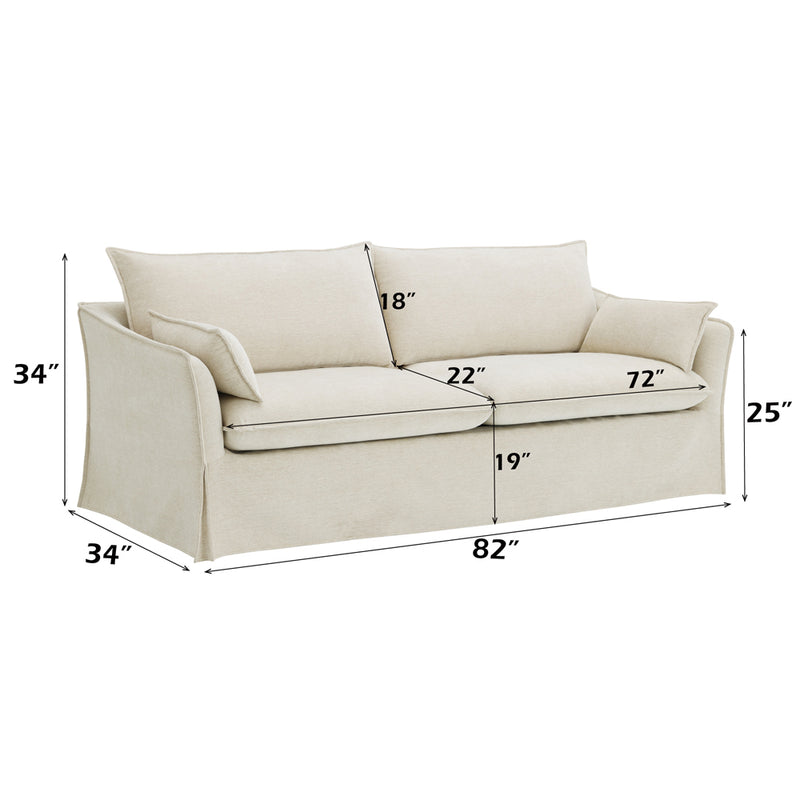 Shane Sofa w/2 Pillows - LV02910