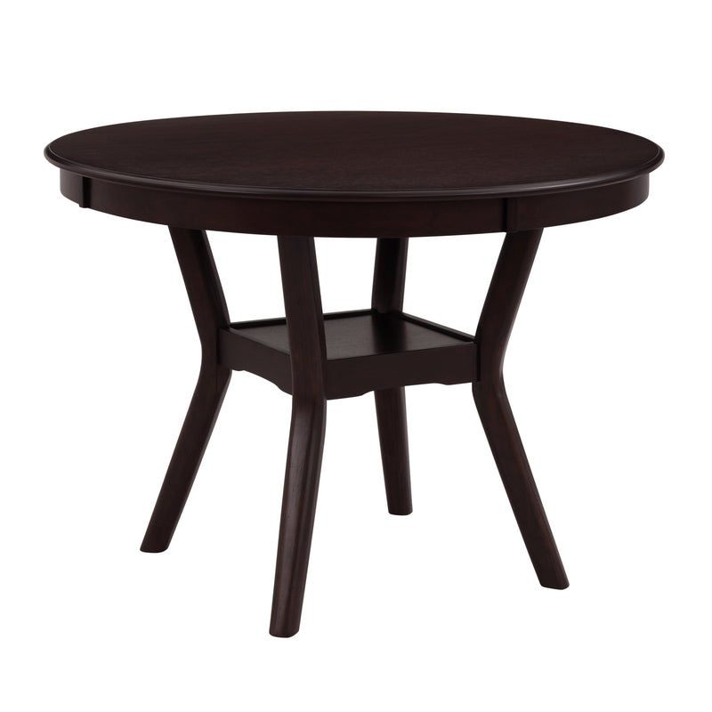 Shankmen Espresso 5 - Piece Dining Set - Gate FurnitureDining Room Set