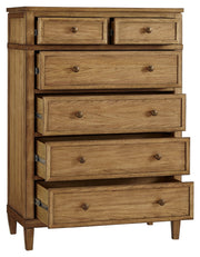 Sharlance Light Brown Chest of Drawers from Ashley - Luna Furniture
