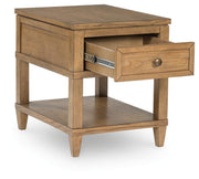 Sharlance Coffee Table with 1 End Table in Light Brown - PKG022052