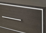 Sharpe Brown Upholstered Panel Bedroom Set - Gate FurnitureBedroom Set