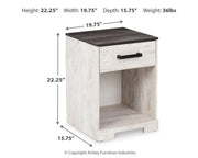 Shawburn Dresser and 2 Nightstands - EB4121B5