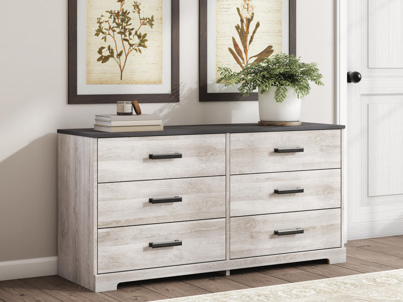 Shawburn Dresser and 2 Nightstands - EB4121B5