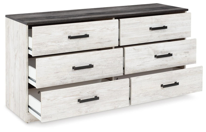 Shawburn Dresser and 2 Nightstands - EB4121B5