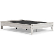 Shawburn Full Platform Bed with Dresser and 2 Nightstands in Whitewash - PKG009349