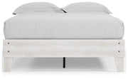 Shawburn Full Platform Bed with Dresser and Chest in Whitewash - PKG016221