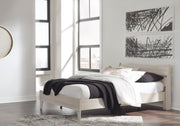 Shawburn Queen Crossbuck Panel Headboard, Dresser and 2 Nightstands in Whitewash - PKG009317