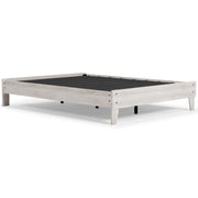 Shawburn Queen Platform Bed with Dresser and 2 Nightstands in Whitewash - PKG009325