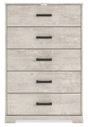 Shawburn Whitewash Platform Bedroom Set from Ashley - Luna Furniture