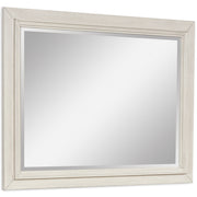Shaybrock Antique White/Brown Bedroom Mirror from Ashley - Luna Furniture