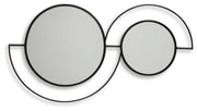Shayham Black Accent Mirror - A8010402