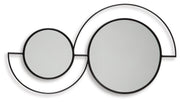 Shayham Black Accent Mirror - A8010402