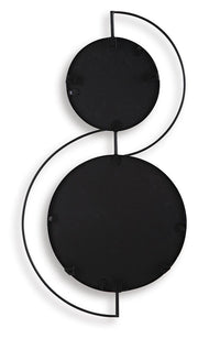 Shayham Black Accent Mirror - A8010402