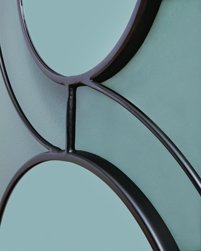 Shayham Black Accent Mirror - A8010402
