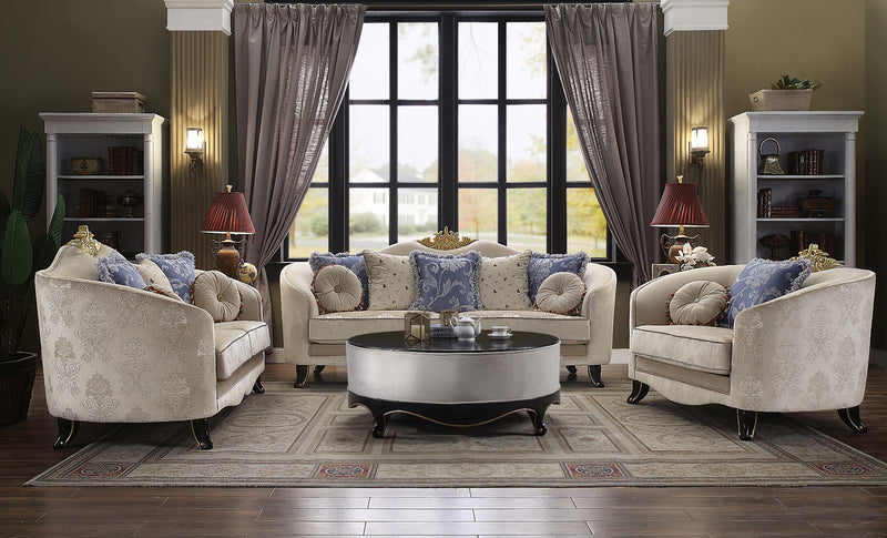 Sheridan Loveseat W/5 Pillows - 53946