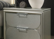 Sheridan Silver Nightstand - FM72080SV-N