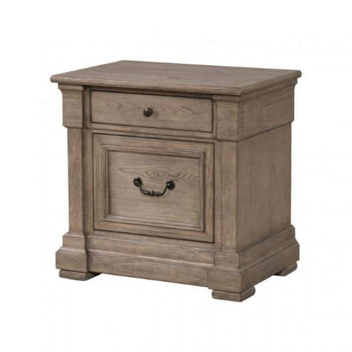 Sheringham Weathered Gray Nightstand - FM7701BR-N