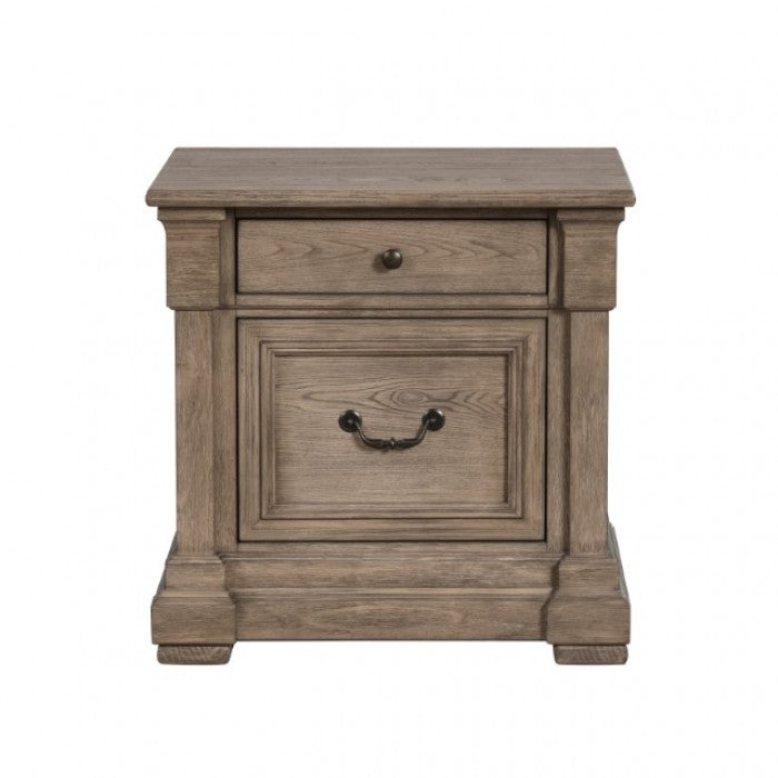 Sheringham Weathered Gray Nightstand - FM7701BR-N