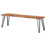 Sherman Wood Dining Bench Natural Acacia - 190913