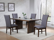 Sherwood 5-piece Rectangular Dining Table Set Brown - 193591-S5