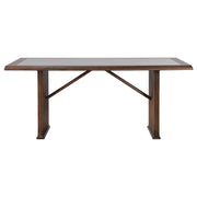 Sherwood 72-inch Rectangular Dining Table Brown - 193591