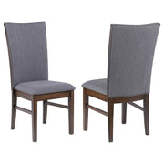 Sherwood Upholstered Dining Side Chair Grey (Set of 2) - 193592