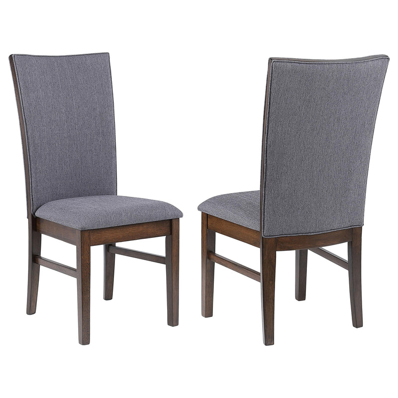 Sherwood Upholstered Dining Side Chair Grey (Set of 2) - 193592