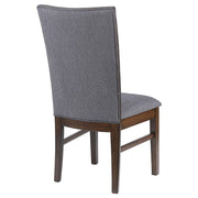 Sherwood Upholstered Dining Side Chair Grey (Set of 2) - 193592