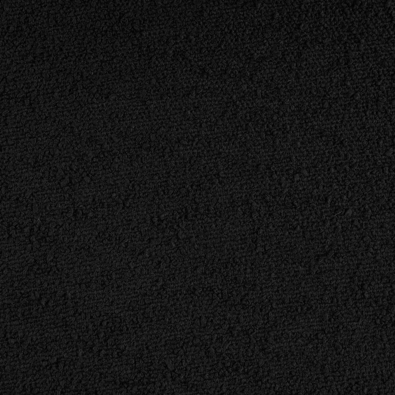 Shiloh Boucle Fabric King Bed (3 Boxes) Black - Gate FurnitureKing Bed