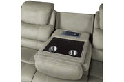 Shola Gray Reclining Living Room Set - Gate FurnitureLiving Room Set
