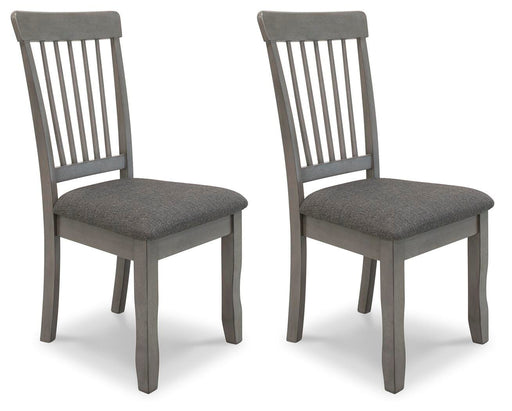 Shullden Gray Dining Chair (Set of 2) - D194-01X2