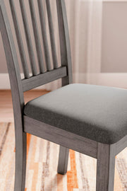 Shullden Gray Dining Chair (Set of 2) - D194-01X2